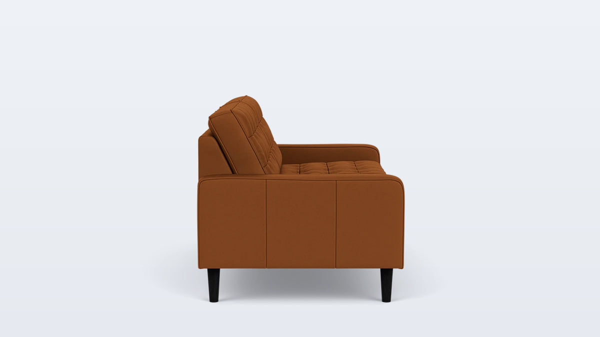 reverie loveseat - leather