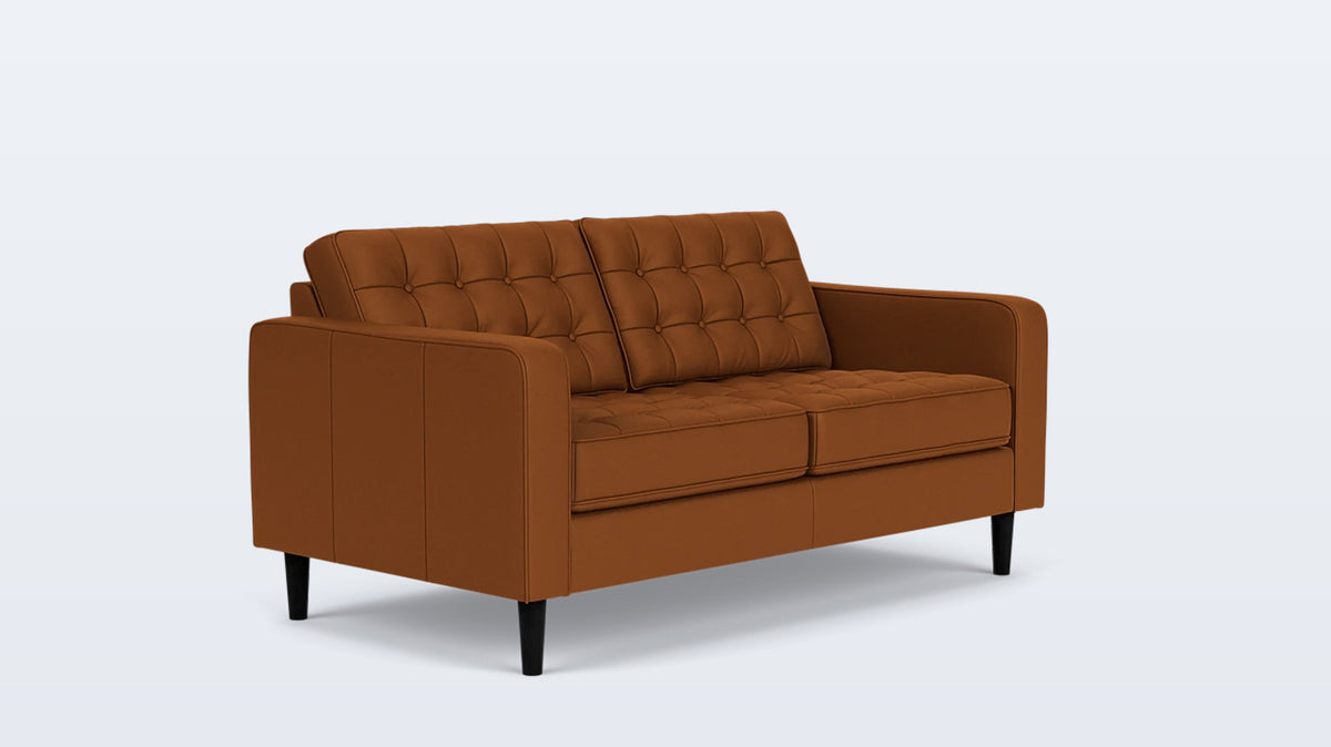 reverie loveseat - leather