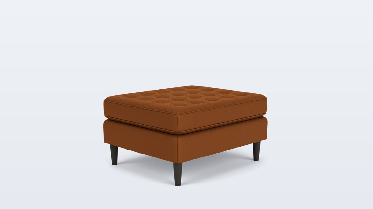 reverie ottoman - leather