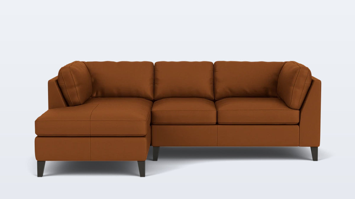 salema 2-piece sectional - leather