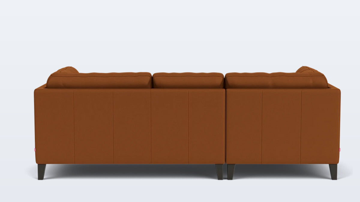 salema 2-piece sectional - leather