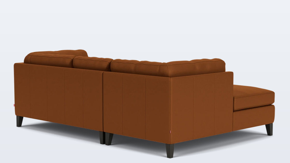 salema 2-piece sectional - leather