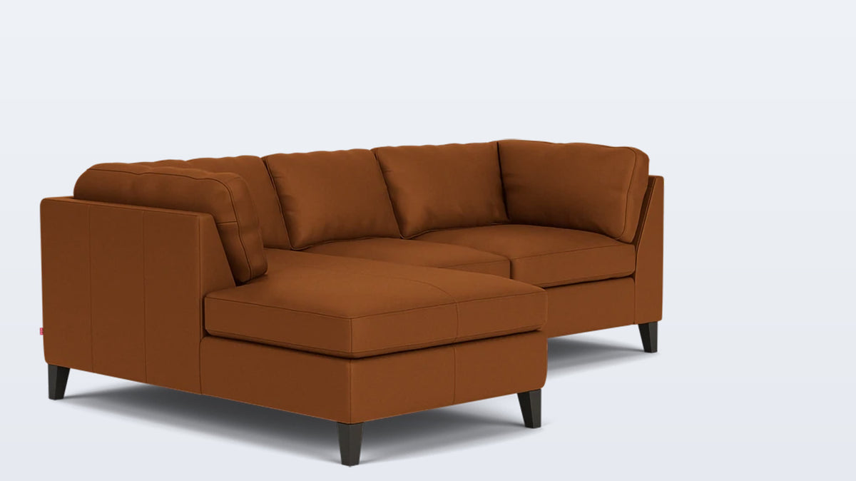 salema 2-piece sectional - leather