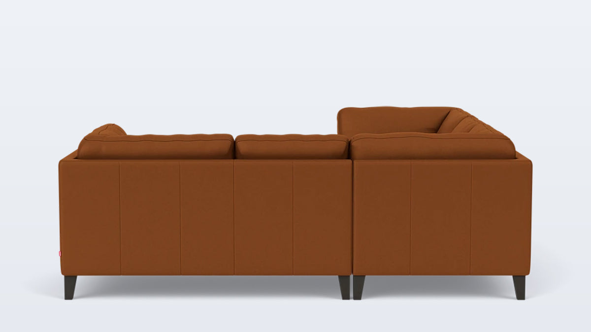 salema 2-piece sectional - leather