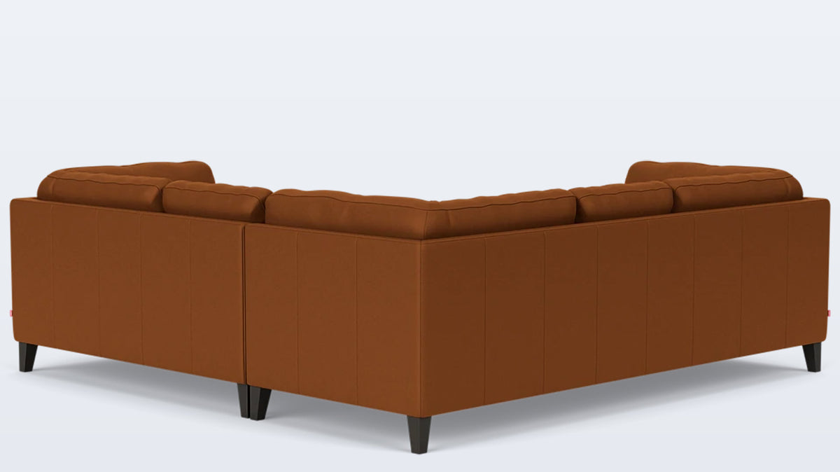 salema 2-piece sectional - leather