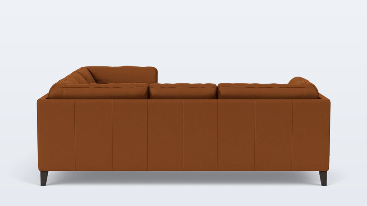 salema 2-piece sectional - leather