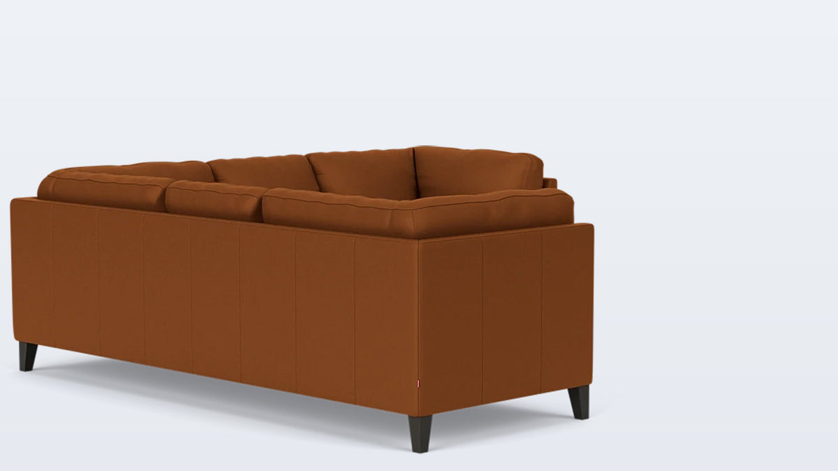 salema 2-piece sectional - leather