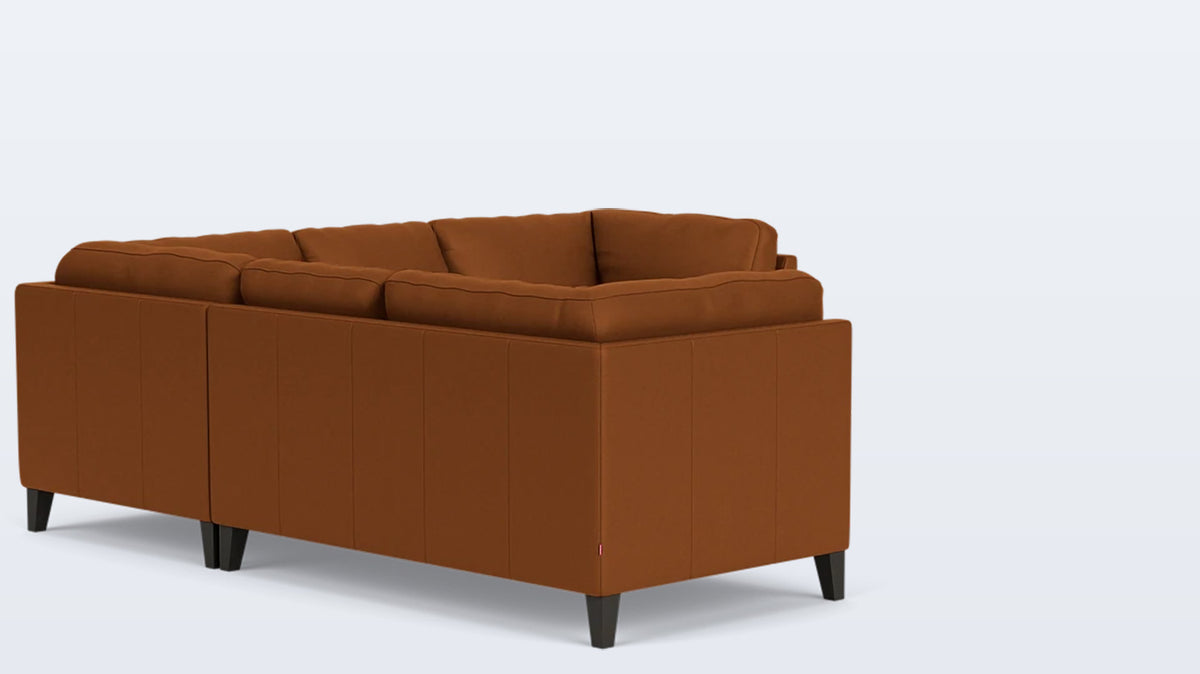 salema 2-piece sectional - leather