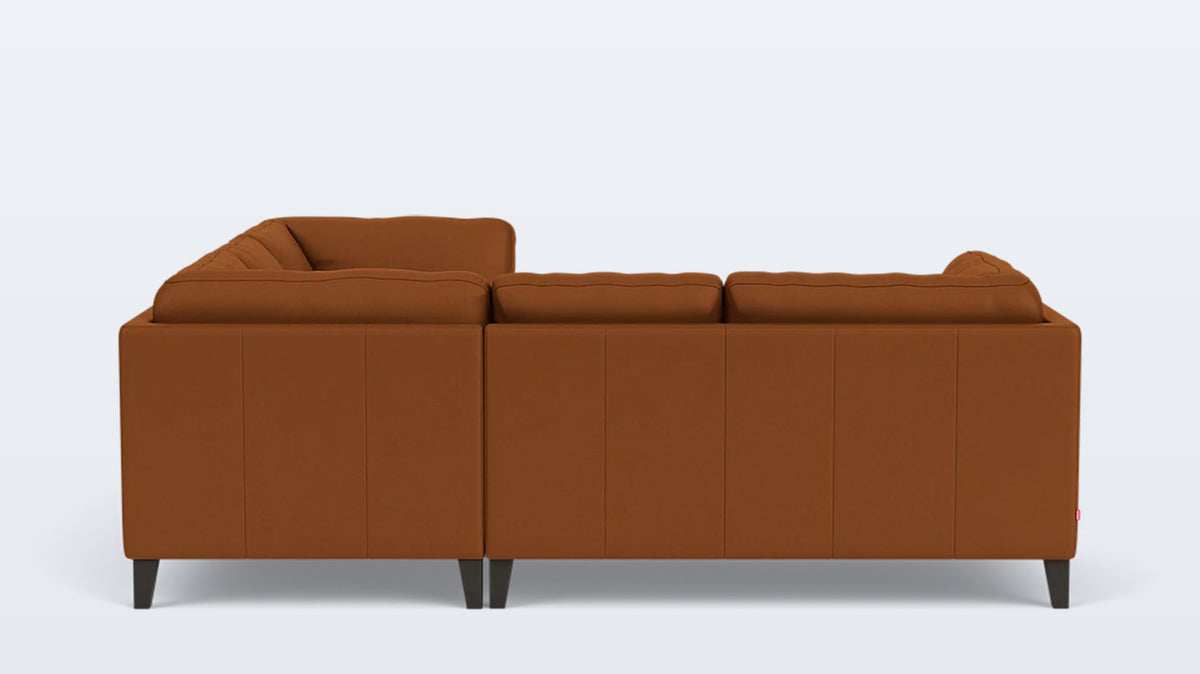 salema 2-piece sectional - leather