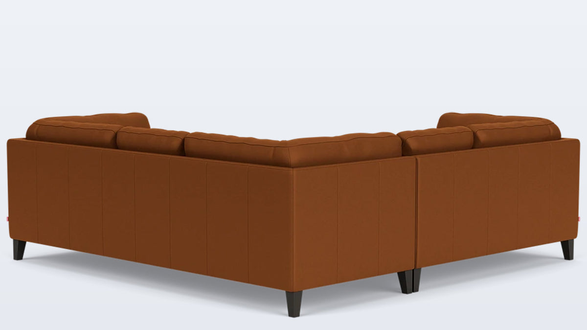 salema 2-piece sectional - leather