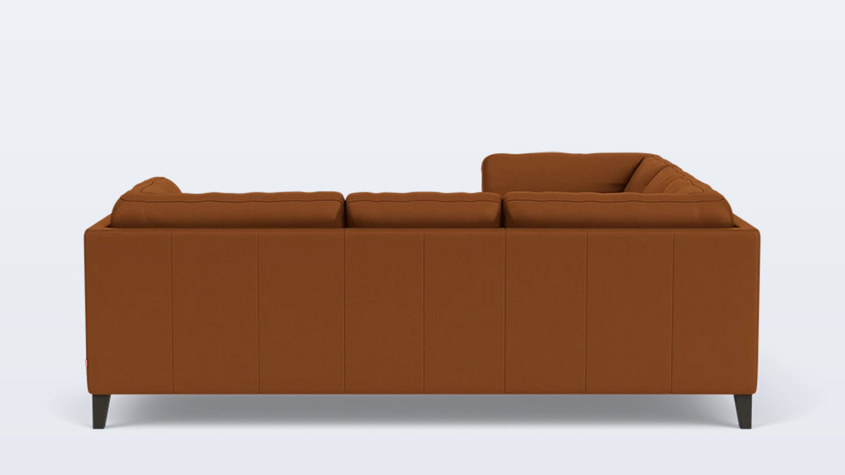 salema 2-piece sectional - leather