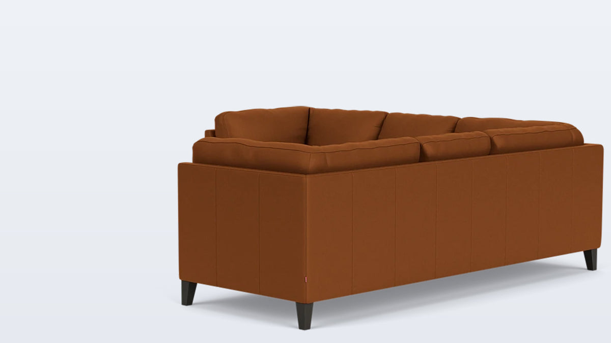 salema 2-piece sectional - leather