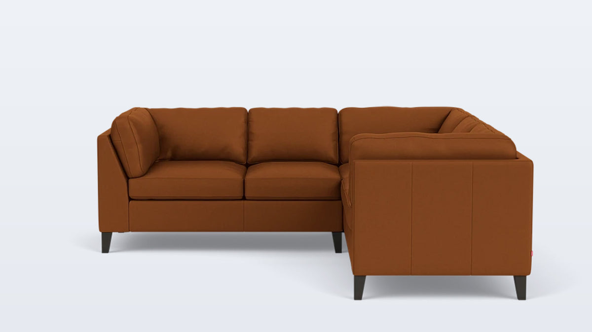 salema 2-piece sectional - leather