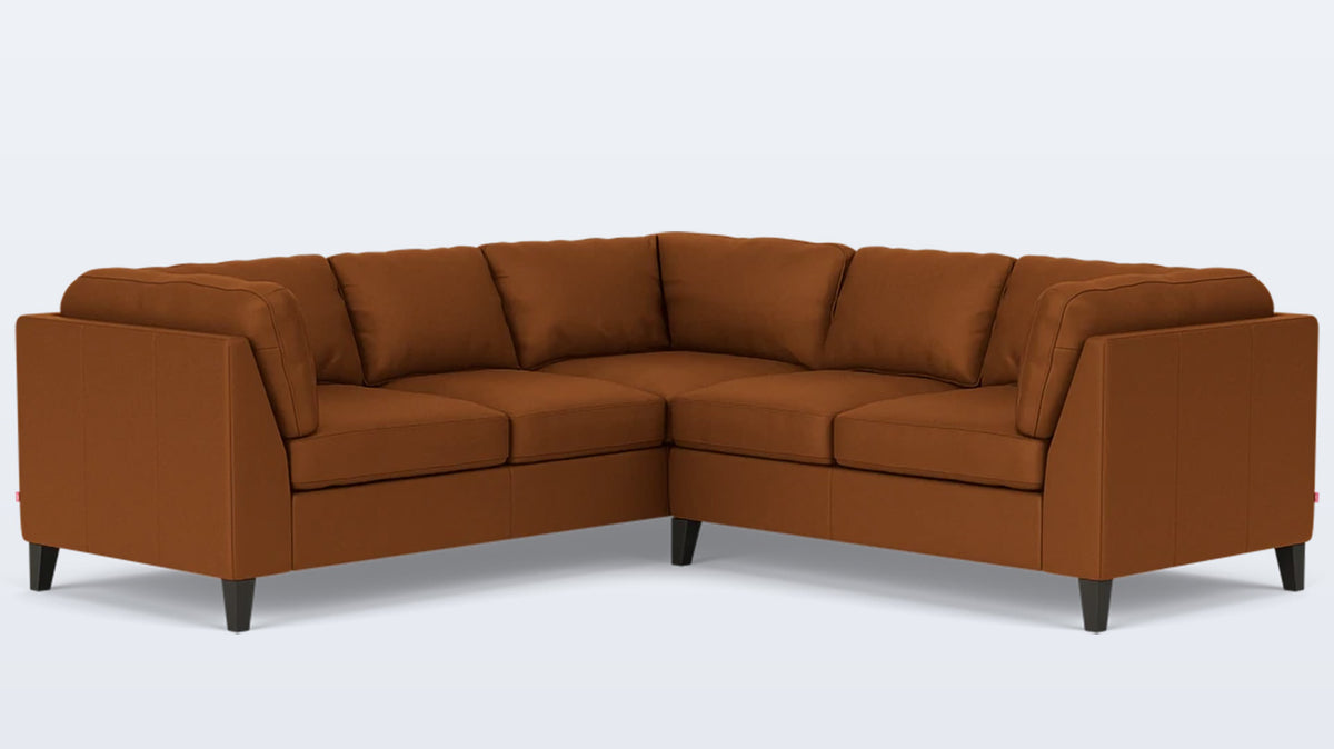 salema 2-piece sectional - leather