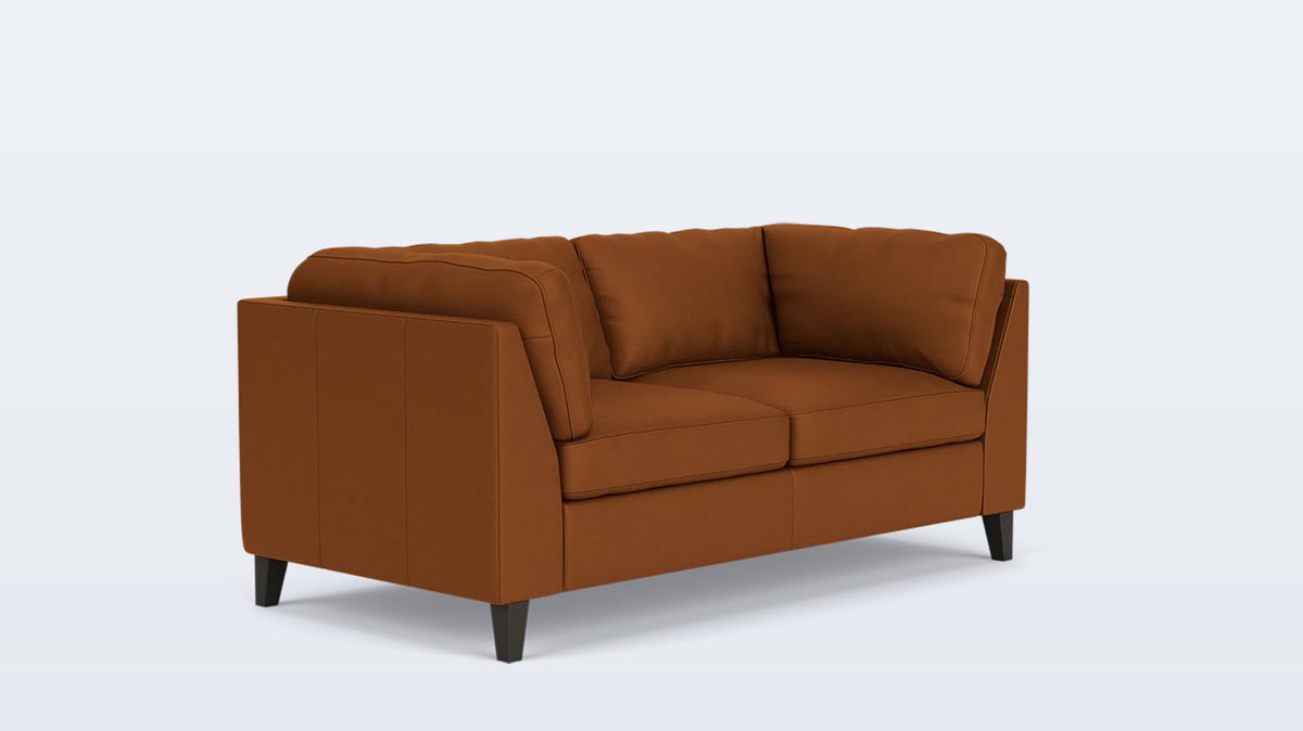 salema loveseat - leather