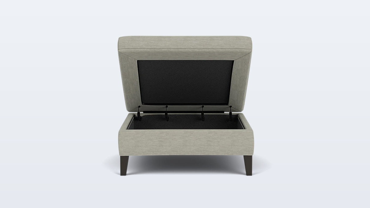 salema modular storage ottoman - fabric