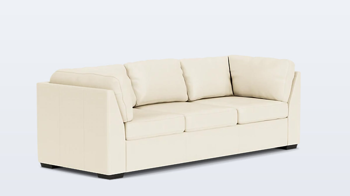 salema sleeper sofa - leather