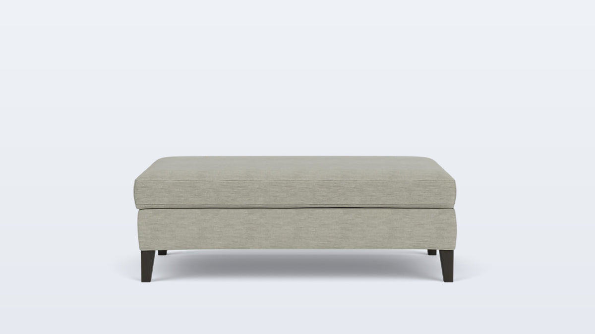 salema storage ottoman - fabric