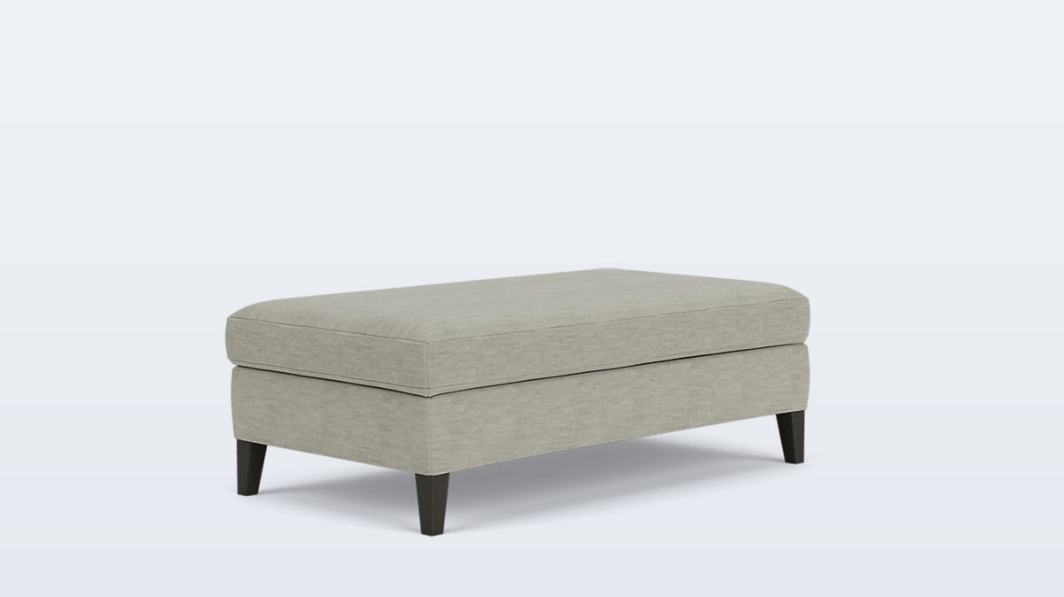 salema storage ottoman - fabric