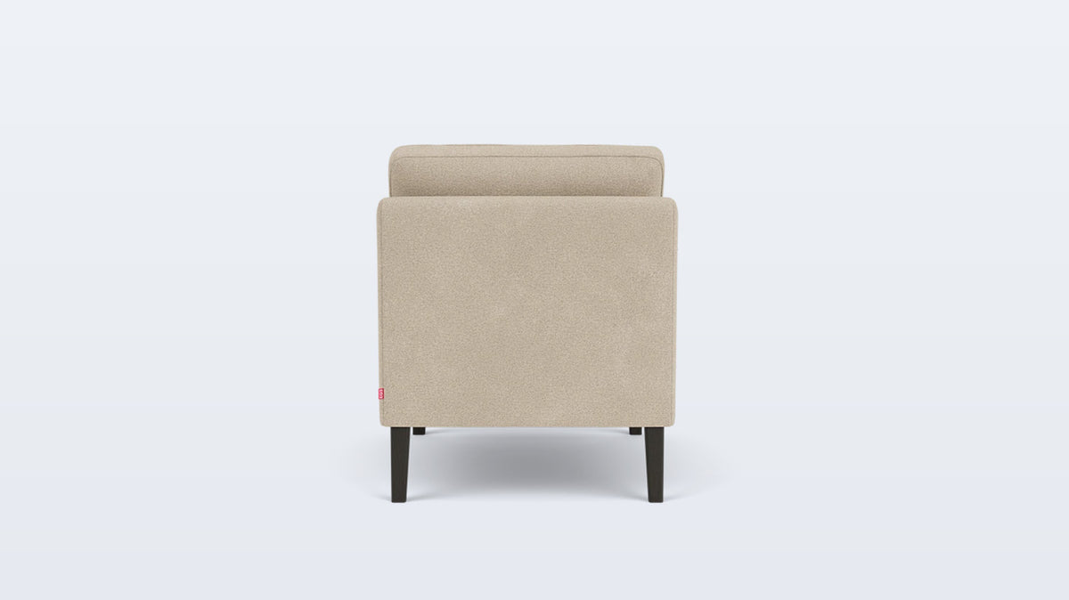 skye armless chair - fabric