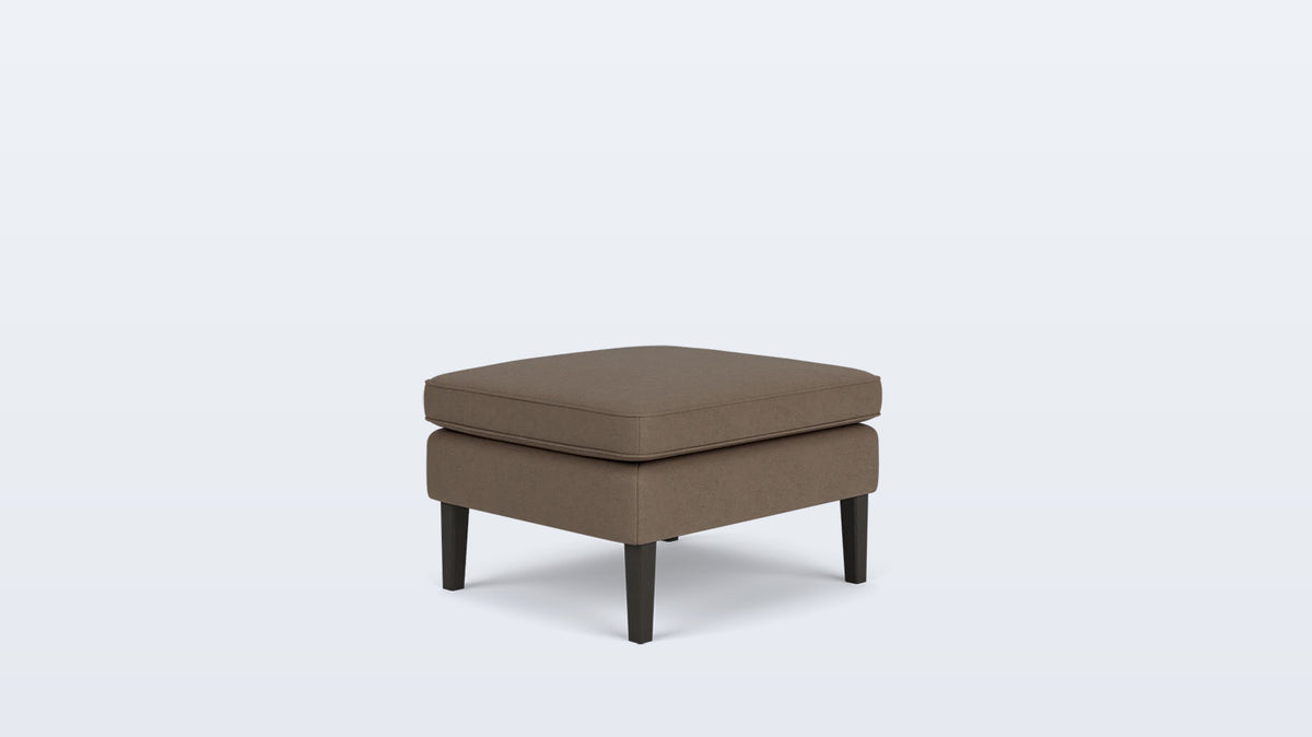 skye ottoman - leather