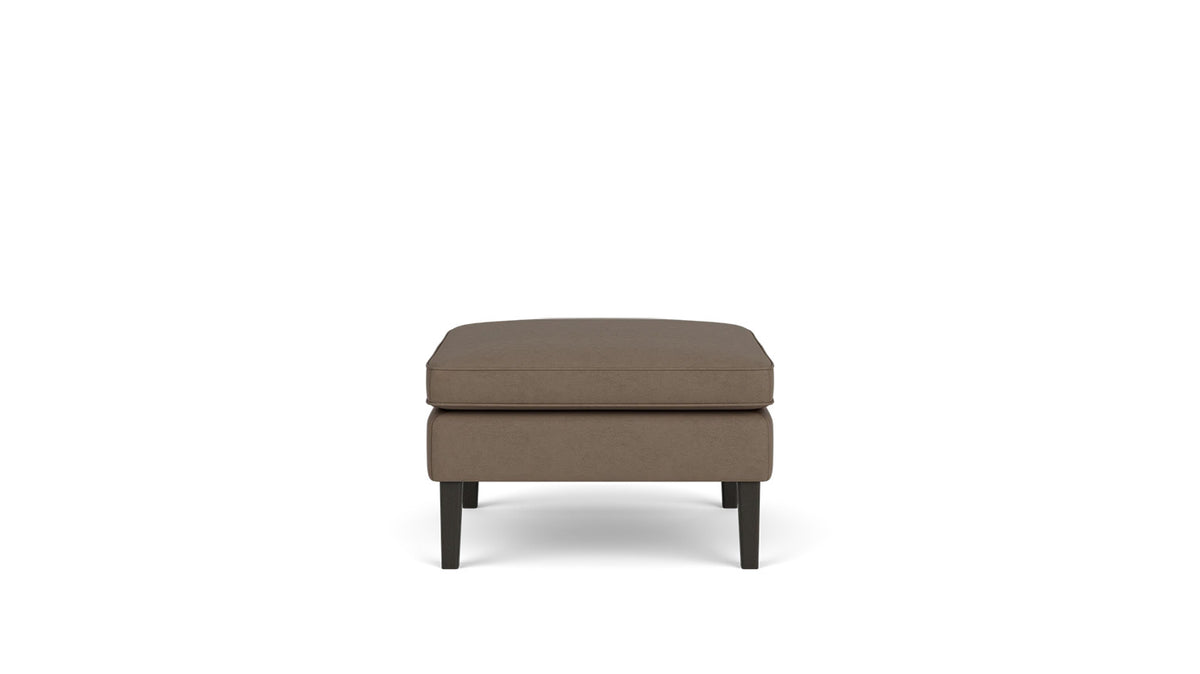 skye ottoman - leather