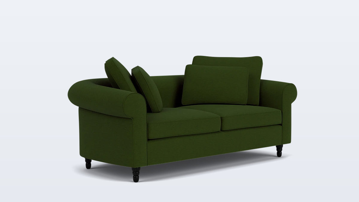 slope loveseat - fabric