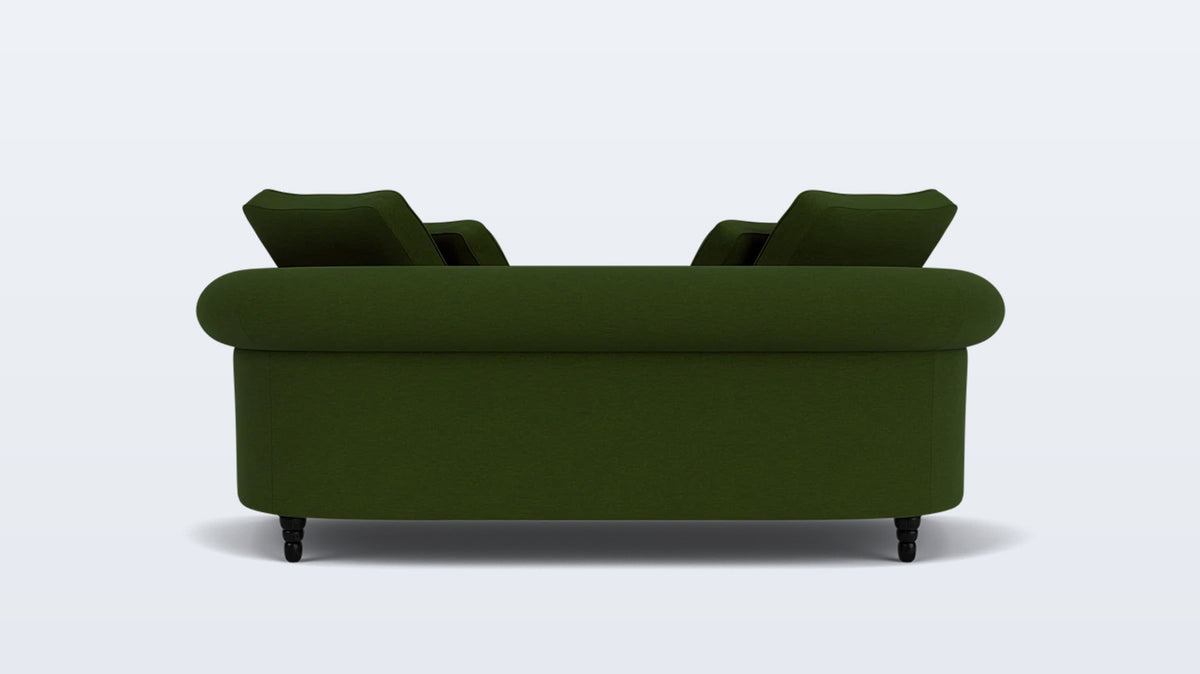 slope loveseat - fabric