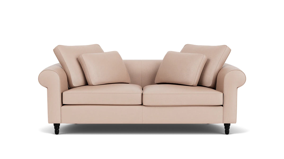 slope loveseat - leather