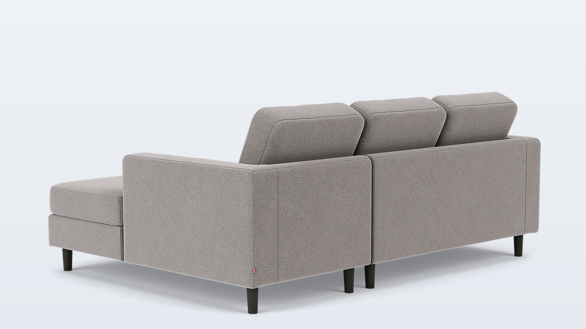 solo 2-piece sectional - fabric