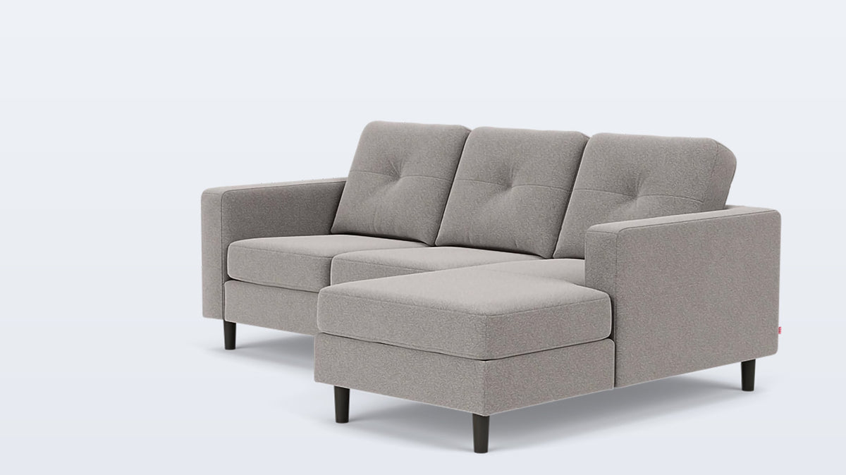 solo 2-piece sectional - fabric