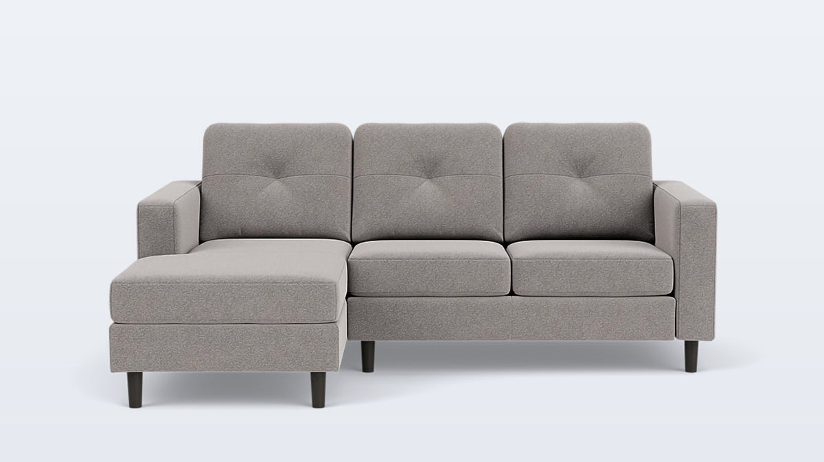 solo 2-piece sectional - fabric