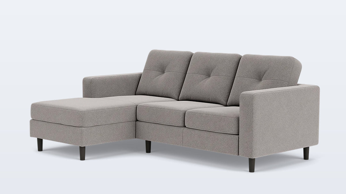 solo 2-piece sectional - fabric