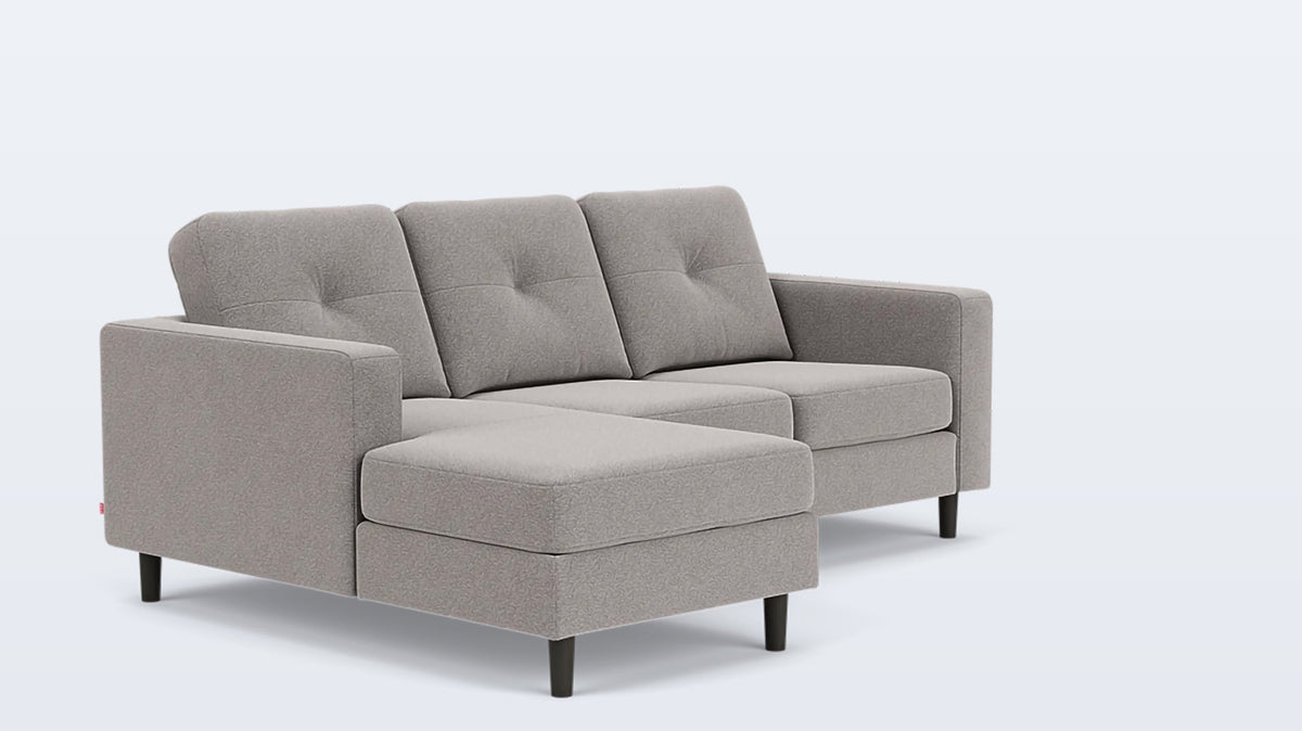 solo 2-piece sectional - fabric