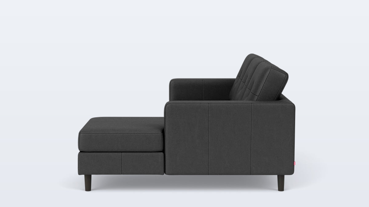 solo 2-piece sectional - leather