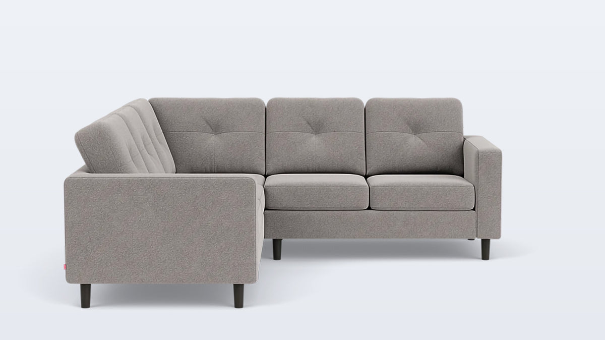 solo 2-piece sectional - fabric