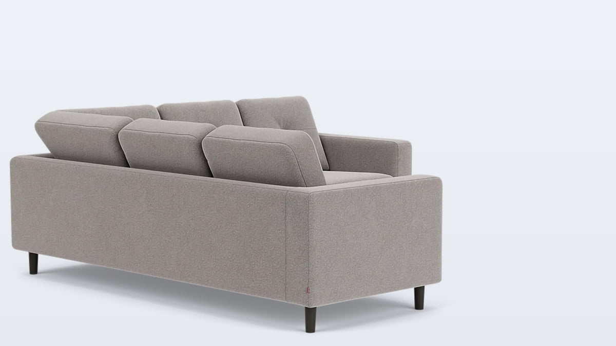 solo 2-piece sectional - fabric