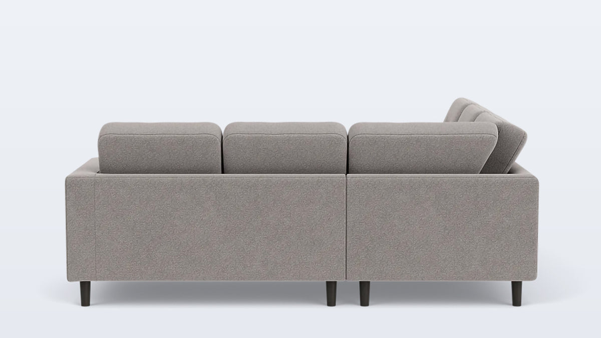 solo 2-piece sectional - fabric