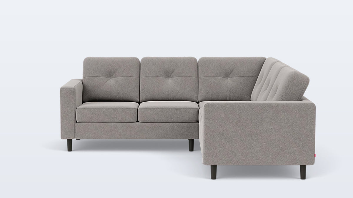 solo 2-piece sectional - fabric