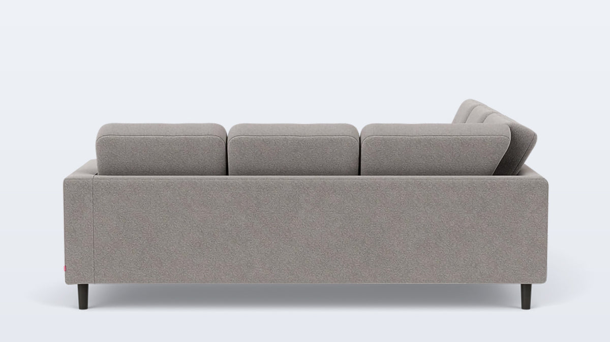 solo 2-piece sectional - fabric