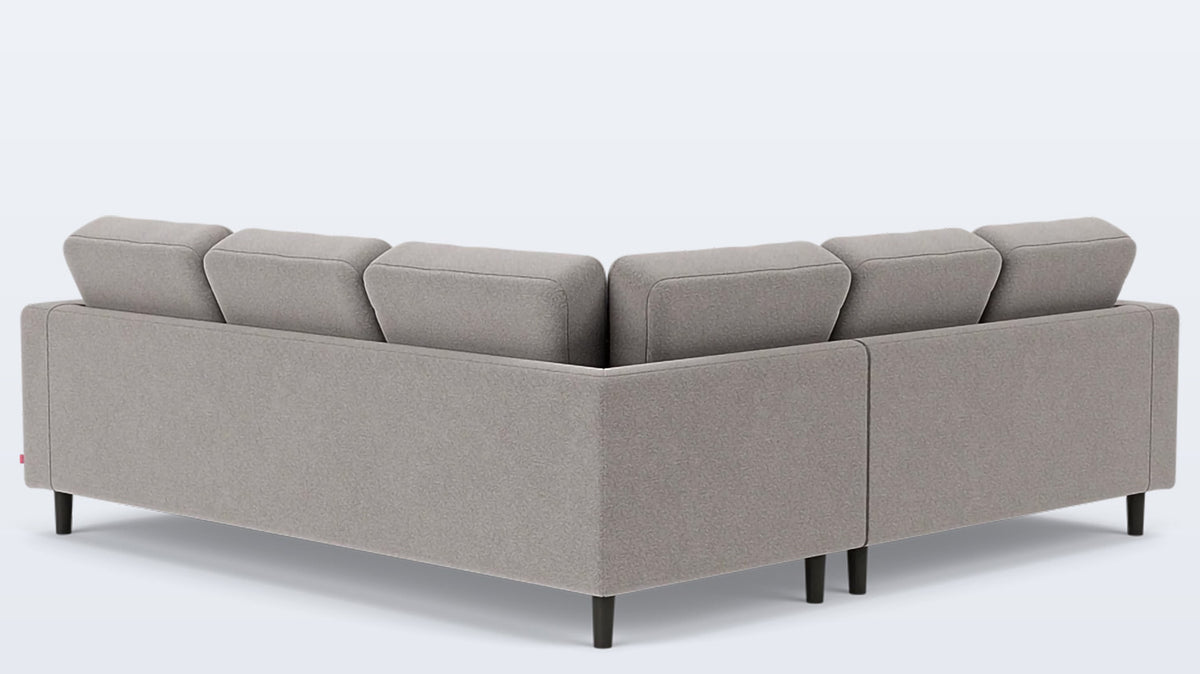 solo 2-piece sectional - fabric