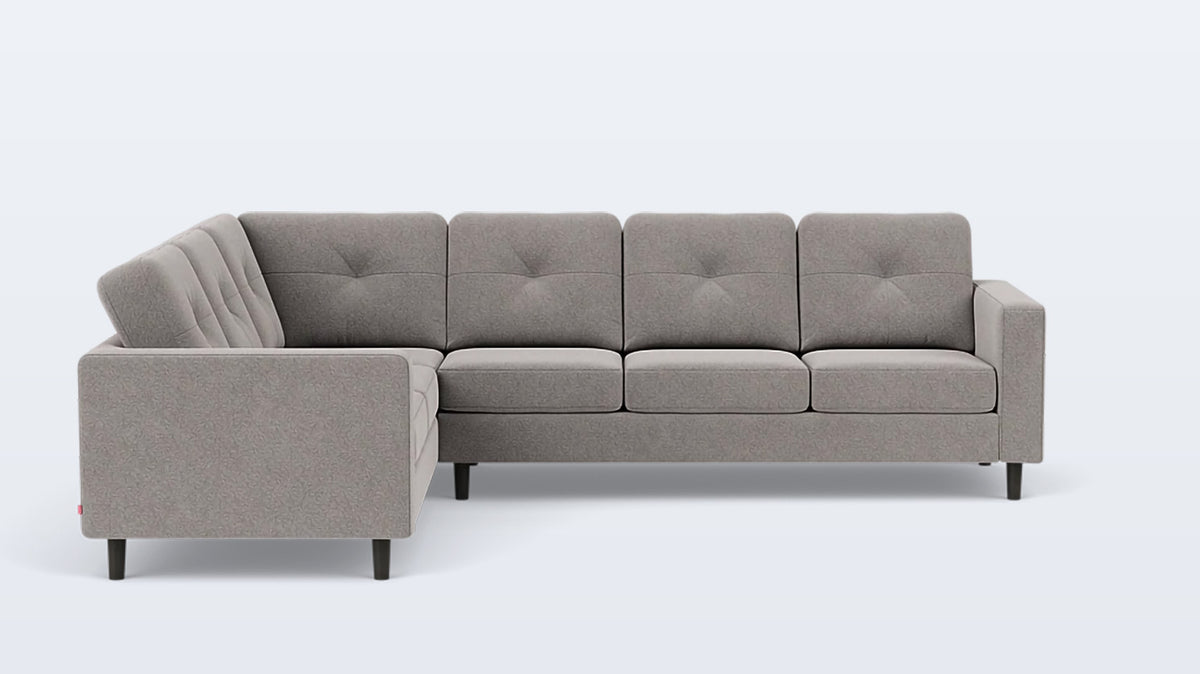 solo 2-piece sectional - fabric