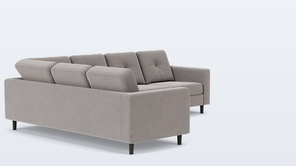 solo 2-piece sectional - fabric