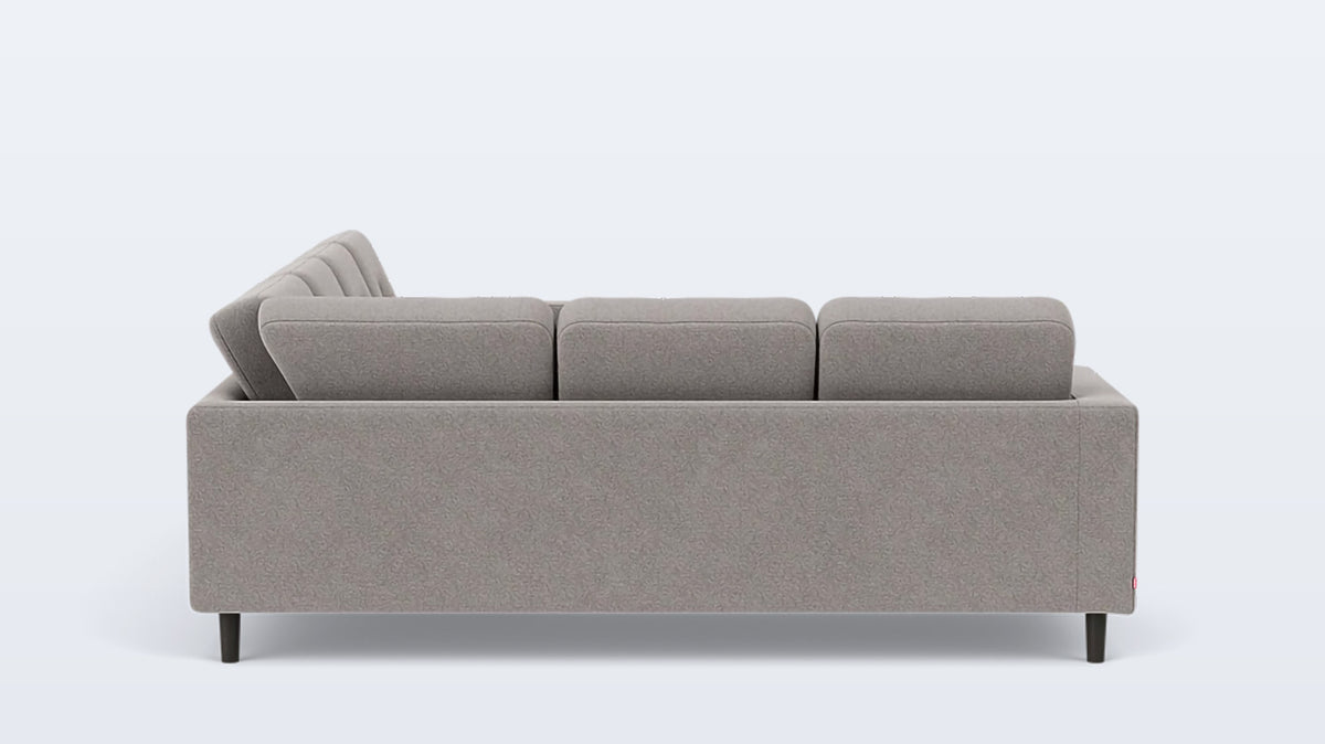 solo 2-piece sectional - fabric