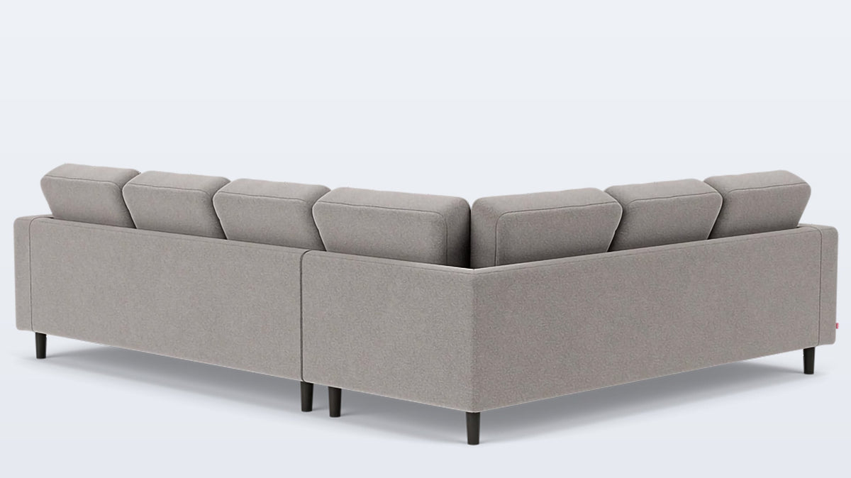 solo 2-piece sectional - fabric