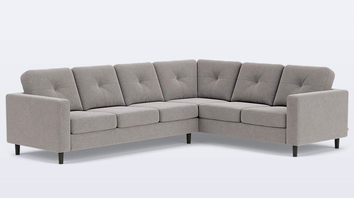 solo 2-piece sectional - fabric