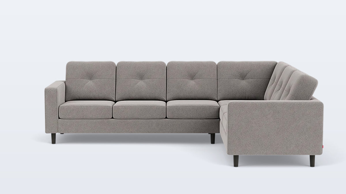 solo 2-piece sectional - fabric