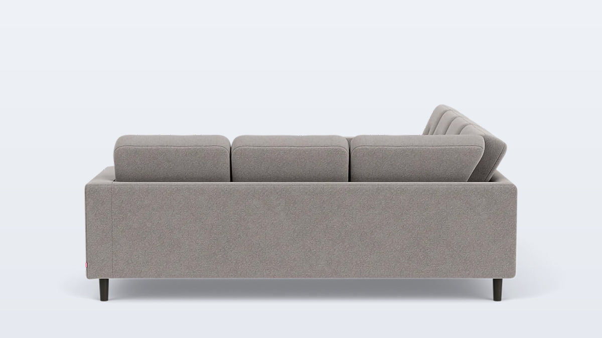 solo 2-piece sectional - fabric