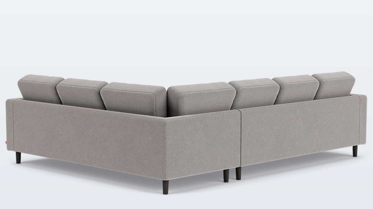 solo 2-piece sectional - fabric