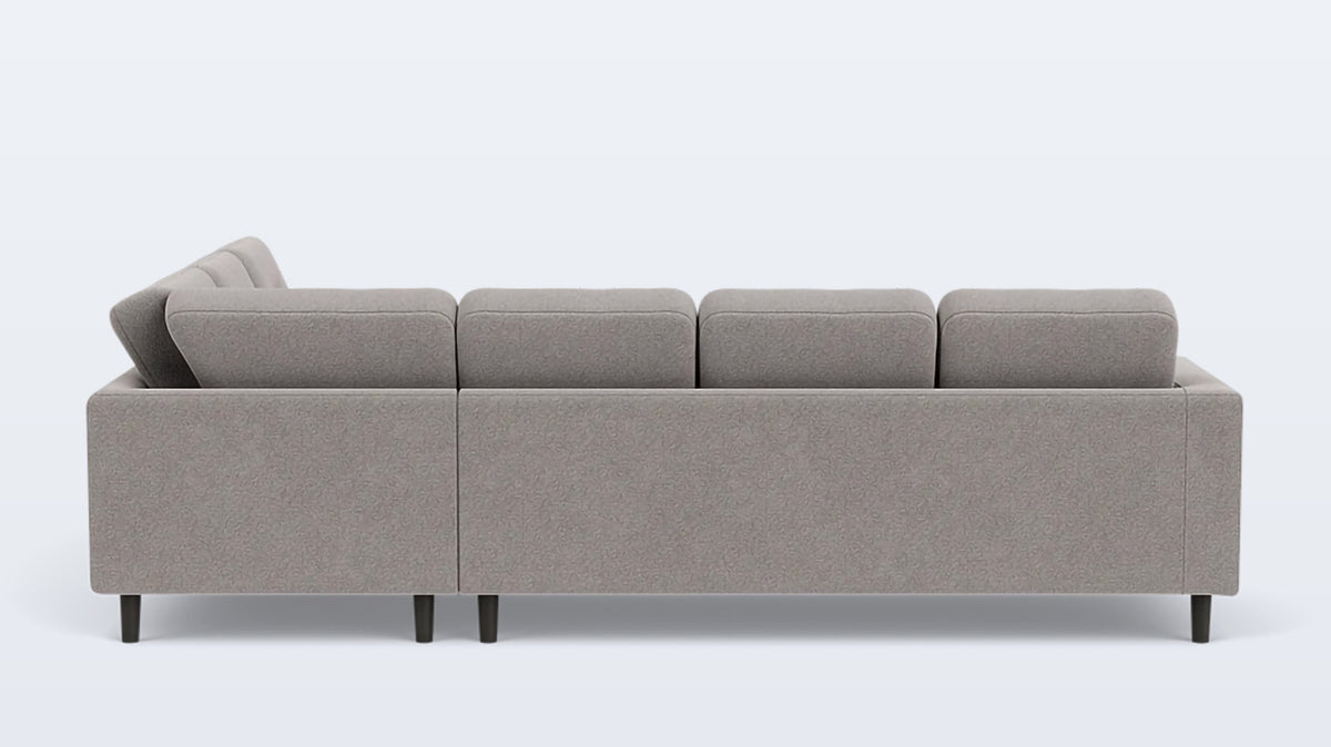 solo 2-piece sectional - fabric